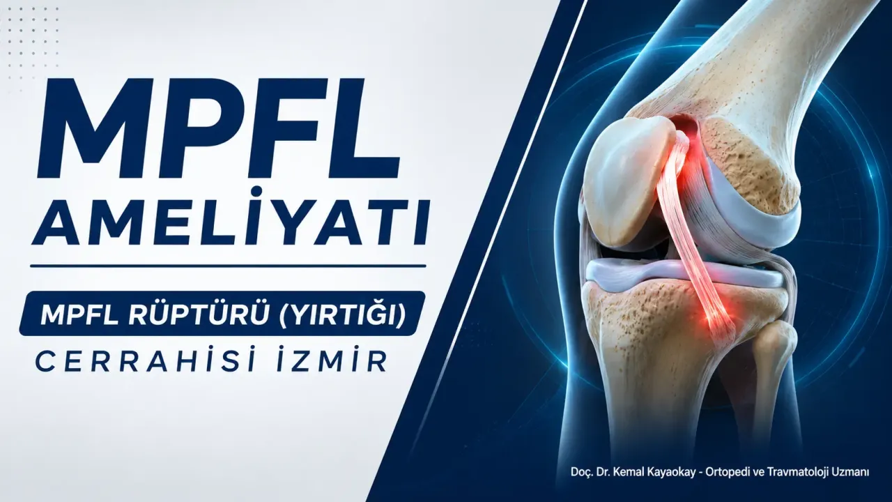 MPFL Ameliyatı: MPFL Rüptürü (Yırtığı) Cerrahisi İzmir