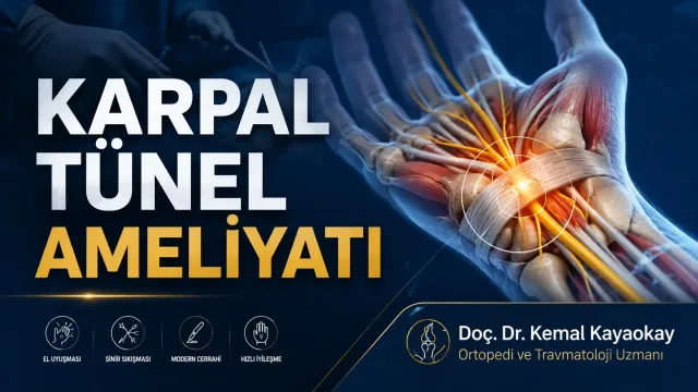 Karpal tünel ameliyatı İzmir