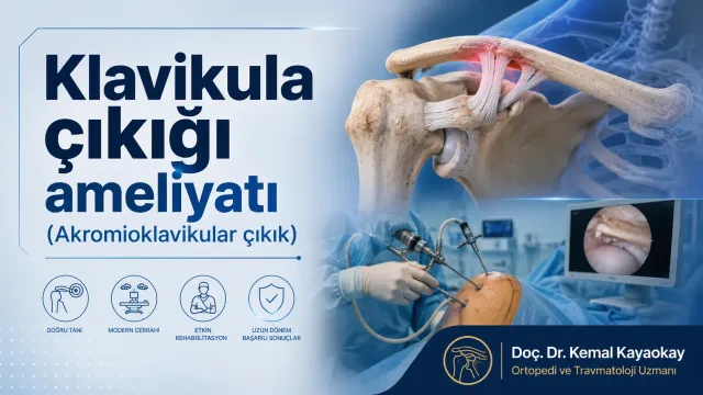 Klavikula Çıkığı Ameliyatı (Akromioklavikular Çıkık)